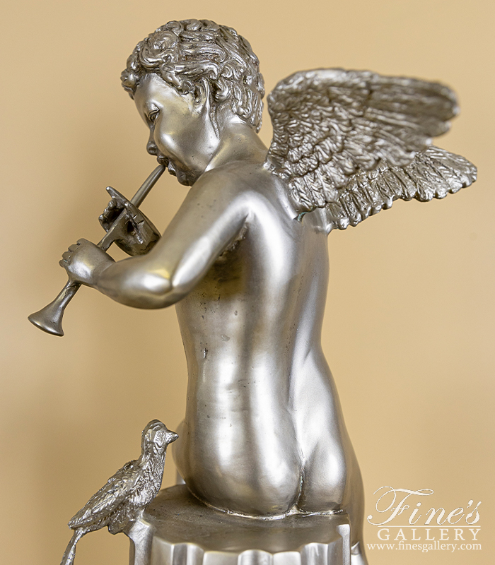 Bronze Statues  - Bronze Cherub Pair - BS-1614